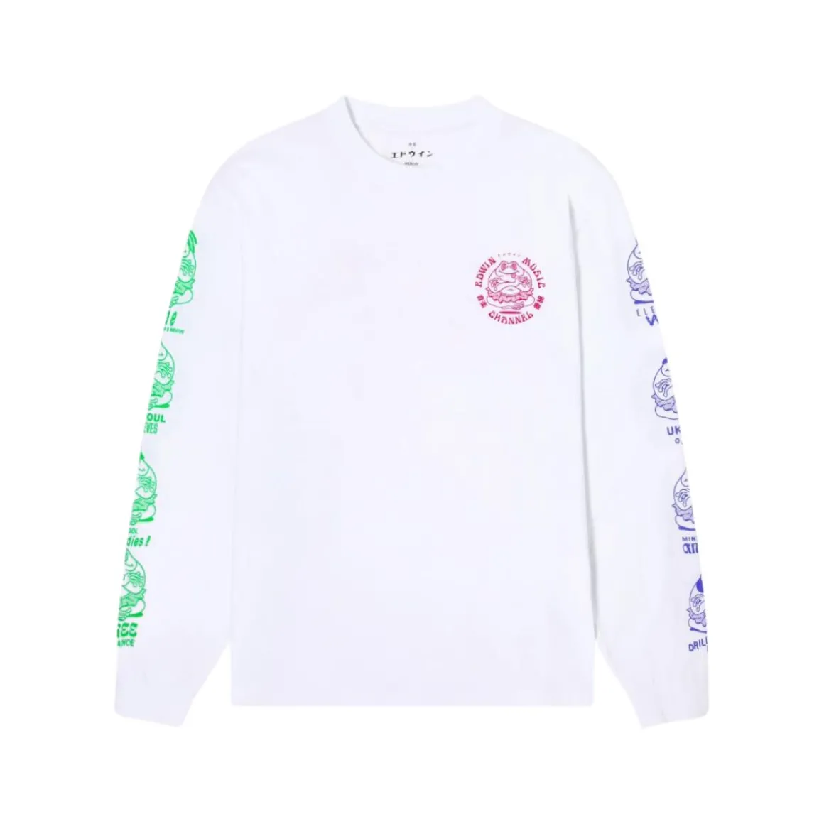 Edwin Europe Edwin Music Channel Mens T-shirt LS