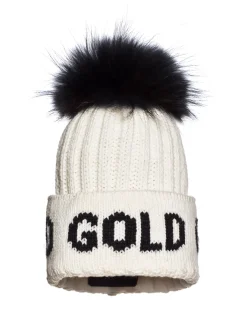 Goldbergh Hodd Beanie Faux Pom