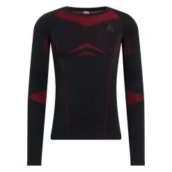 Odlo Mens Performance Warm L/S Crew Neck Shirt