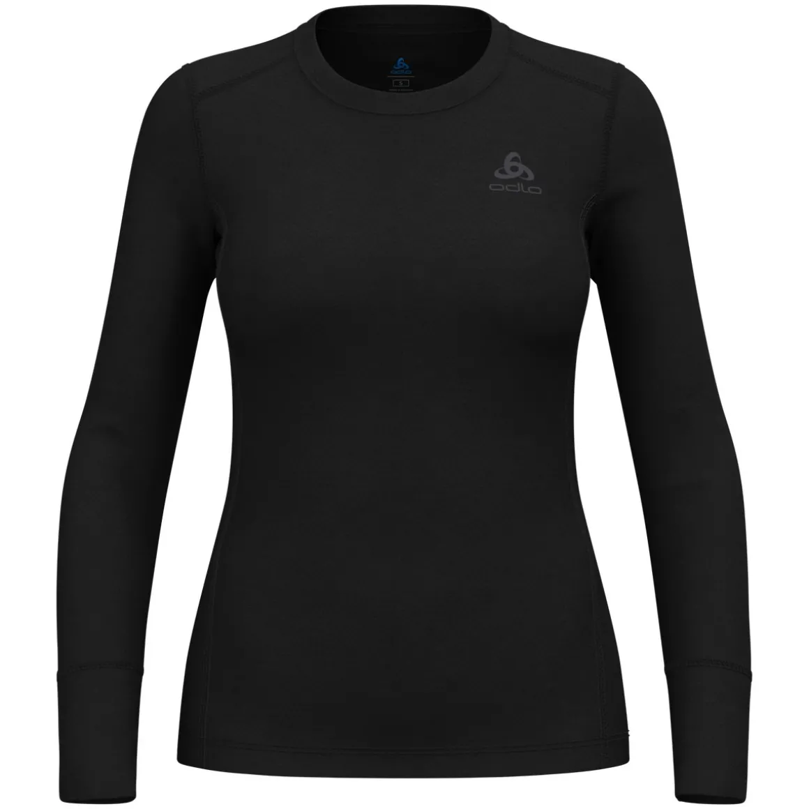 Odlo Womens BL Top Crew Neck L/S Merino 200