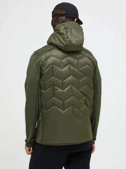 Peak Performance Mens Elevate Liner Hybrid Hood Jacket