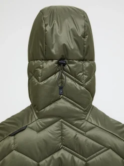 Peak Performance Mens Elevate Liner Hybrid Hood Jacket