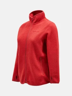 Peak Performance Womens Pile Zip Jacket