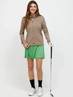 Peak Performance Womens Turf Zip LS