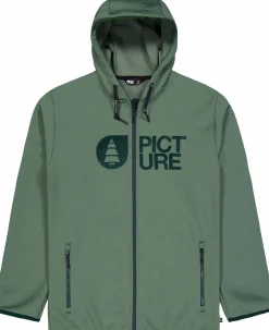 Picture Mens Park Zip Tech Hoodie