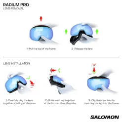 Salomon Radium Pro Sigma 1Lens Black_Red