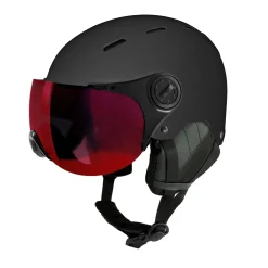 Sinner Typhoon Visor Mt Blk_Rd Mr Cat
