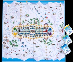 Ski D'Alpin Wintersport Bordspel