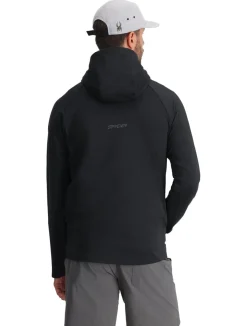 Spyder Mens Gridweb Fleece Hoodie