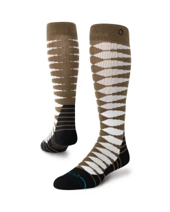 Stance Wingdom Mid Wool Snow
