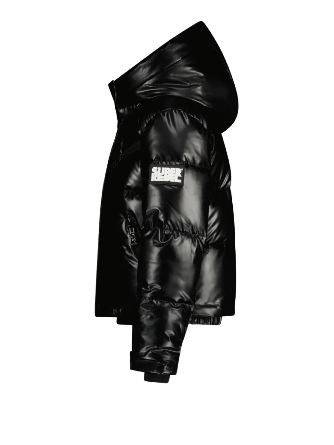 Superrebel Girls Spicy Metallic Hooded Ski Jacket