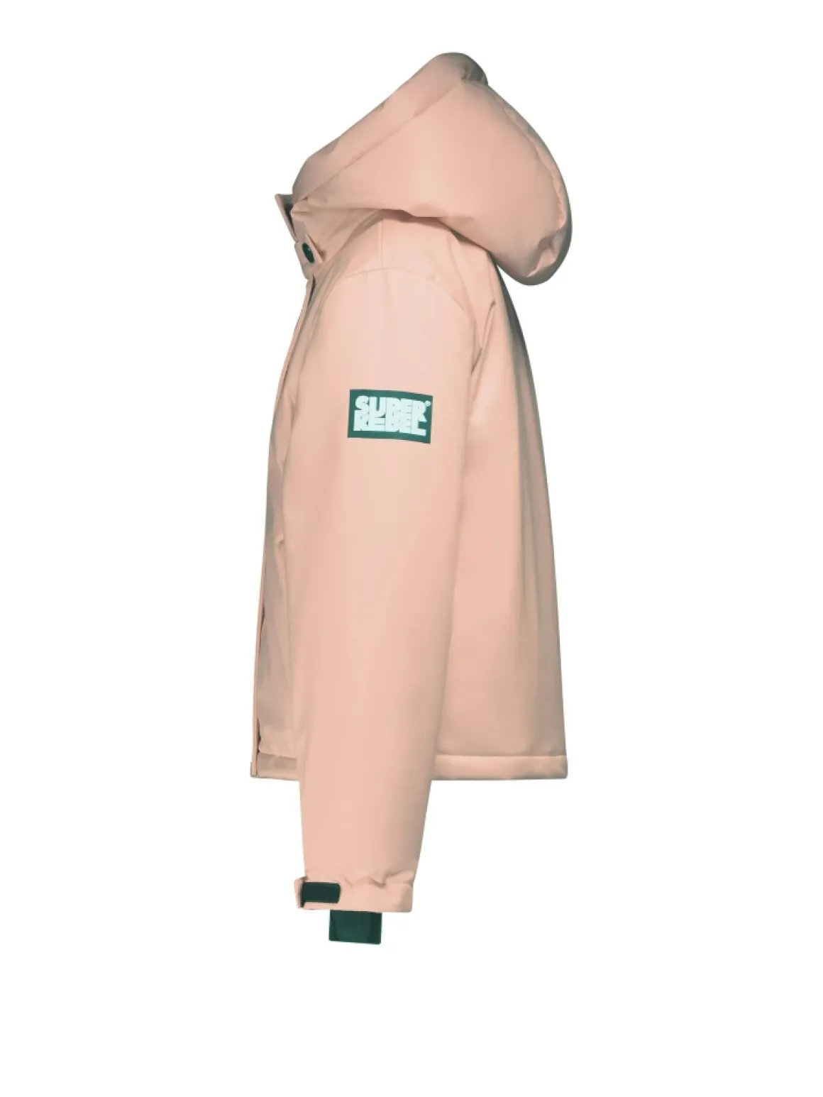 Superrebel Girls Twister Twill Hooded Ski Jacket