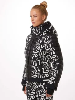 Toni Sailer Womens Norma Print Ski Jacket