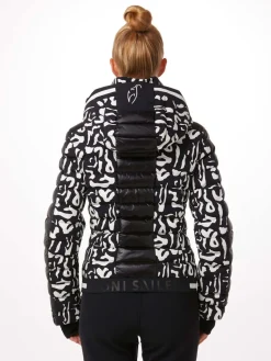 Toni Sailer Womens Norma Print Ski Jacket