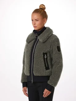Toni Sailer Womens Sisu Teddy Pile Jacket