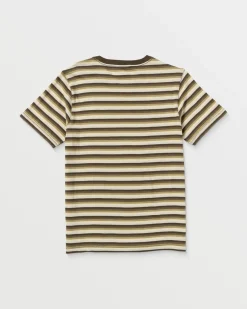 Volcom Mens Level Stone Crew SS