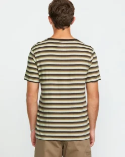 Volcom Mens Level Stone Crew SS